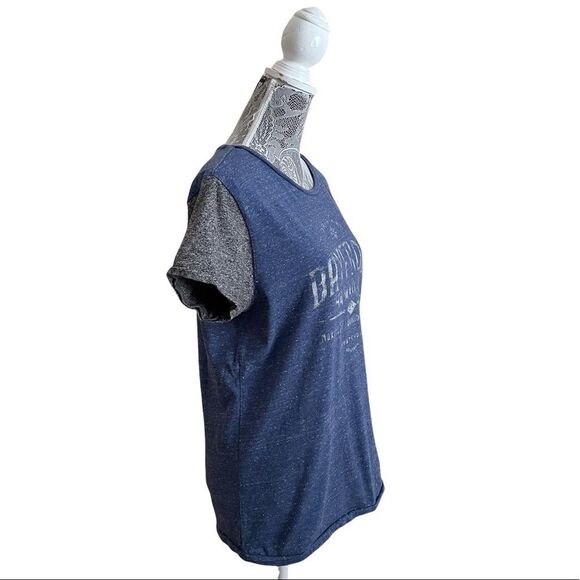 SCOTCH & Soda Bayfront Hawaii Graphic Tee Blue Size Large - Picture 2 of 7